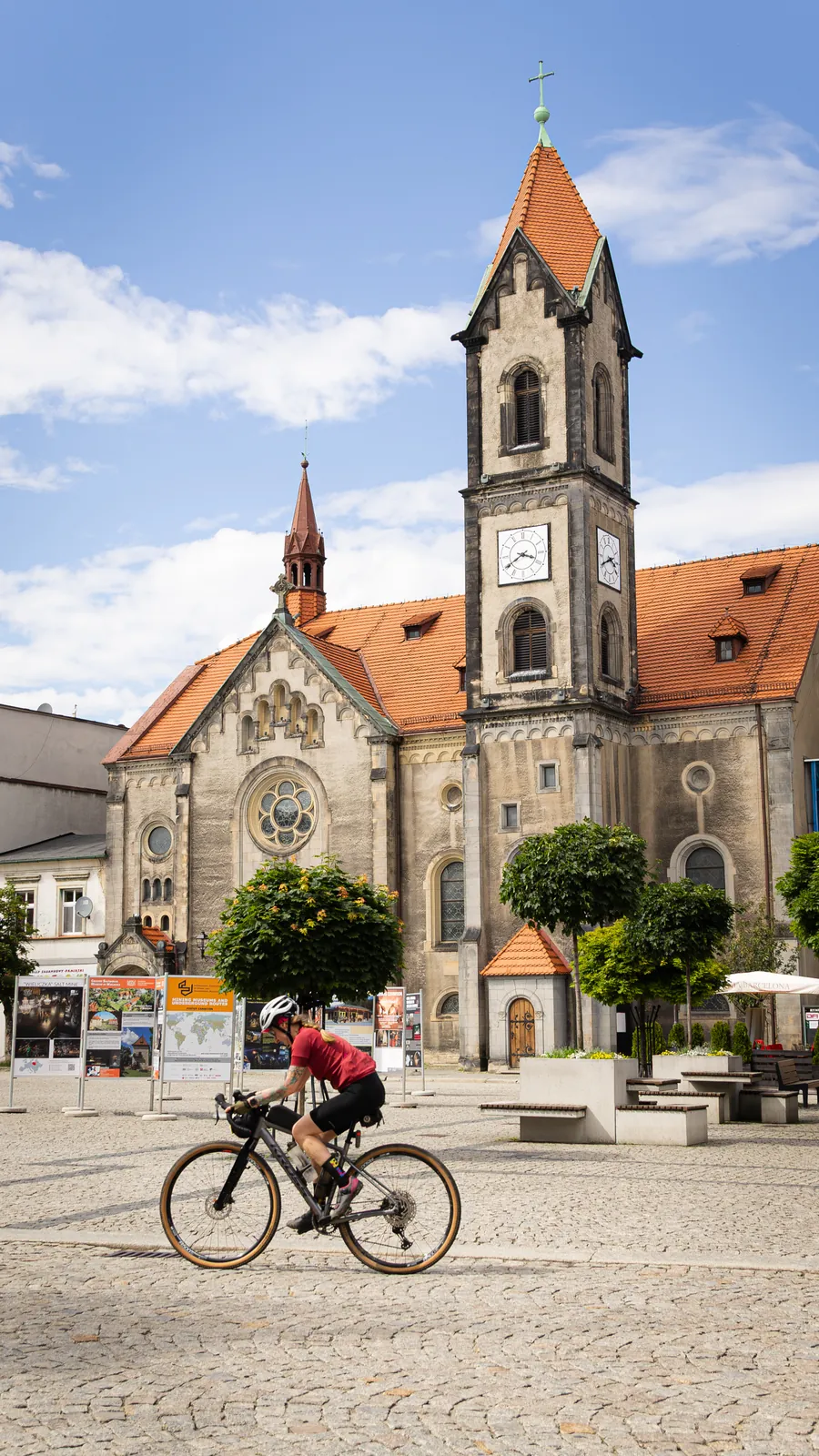 Uczestnik rajdu Tour de GZM na trasie 100 km - fotografia eventowa Śląsk
