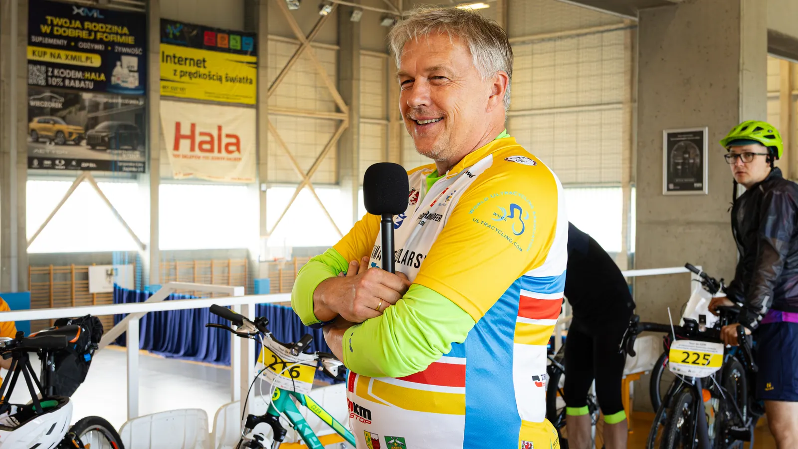 Kolarze na trasie 100 km rajdu Tour de GZM - Śląsk